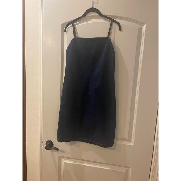 DOLCE & Gabbana -Blue Denim dress Vintage  size 46 Italy - Picture 3 of 8